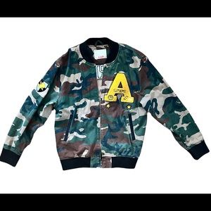 Supreme Cadet Camo Varsity Bomber Jacket